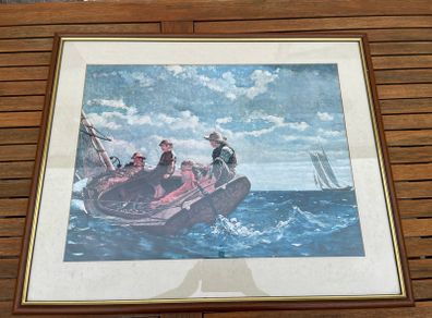 Winslow Homer 'Breezing Up'