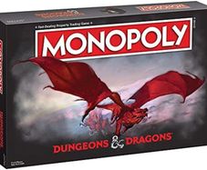 Monopoly Dungeons and Dragons  Board Game