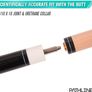 FREE SHIPPING Pool Cue Stick - 58 inch Canadian Maple Professional Billiard Pool Stick Image 2