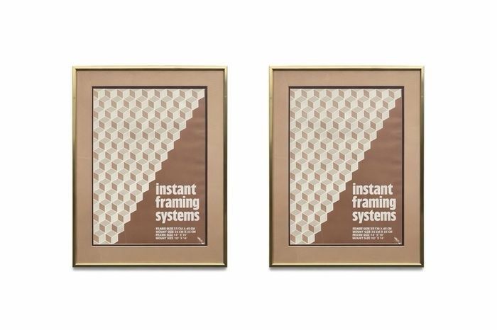 Gold Minimalist Photo / Poster Frames