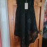 River island black lace bardot dress Image 7