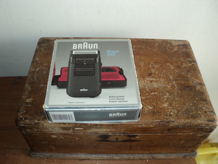 Vintage braun shaver 2101