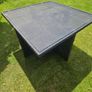 Garden Rattan square table no chairs Image 2
