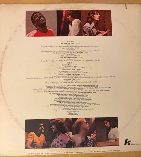 George McCrae Diamond Touch Original 1976 US Vinyl LP
