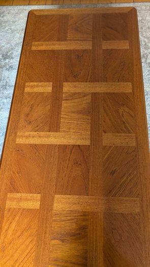 Teak coffee table