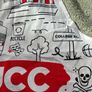 Graphic Print UCC Apron Featuring Illustrated Scenes from University College Cork Image 3