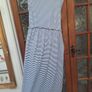 Long Gallery pin stripe dress with pockets Image 2