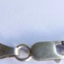Vintage Sterling Silver 925 Figaro Chain Bracelet Image 9