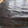 Real Leather Inlay with Gold Tooling Brown&Tan Lengths Image 6