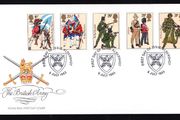 1983 Great Britain British Army Uniforms Commemorative Stamps Royal Mail Addressed First Day Cover (FDC)
