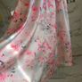 Designer boutique J&J Afinity Paris dress evening gown back long tail 10 to 12 M blush pink Image 6