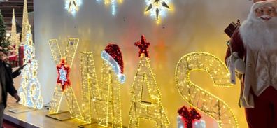 Large light up XMAS display