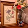 Vintage Anemone Botanical Print Framed - Nederlandsch Bloemwerk Cottagecore Art 12x15 inches Image 2