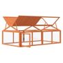 Run Box Brown 200x112.5x74 cm Solid Wood Pine Image 4