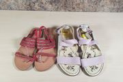 Womens sandals open toe flats bundle Size UK 4 EU 34 monsoon and amazonas brazil