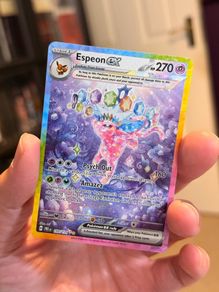 Pokemon Prismatic Evolutions Espeon EX 155/131