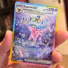 Pokemon Prismatic Evolutions Espeon EX 155/131