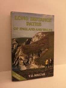SALE! LONG DISTANCE PATHS OF ENGLAND AND WALES (New Edition)  T. G. Millar  New edition - completely updated to include all ten official long-distance paths, plus striking colour pictures.  T. G. Millar guides us through the 1700 miles of beautiful countr