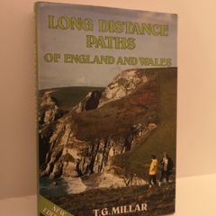 SALE! LONG DISTANCE PATHS OF ENGLAND AND WALES (New Edition)  T. G. Millar  New edition - completely updated to include all ten official long-distance paths, plus striking colour pictures.  T. G. Millar guides us through the 1700 miles of beautiful countr