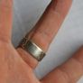 Vintage Sterling Silver 925 Irish Celtic Knot Band Ring Image 2