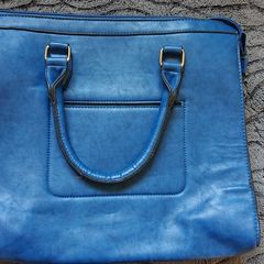 Blue Shoulder Bag