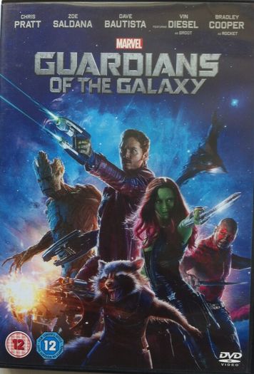 Guardians Of The Galaxy Vol. 1&2 (Marvel) Chris Pratt, Zoe Saldana, Dave Batista [2xMovie DVD]