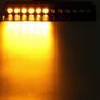 12V 12 LED 12W Yellow Car Vehicle Emergency Strobe Flash Warning Light Flashing Lights Image 3