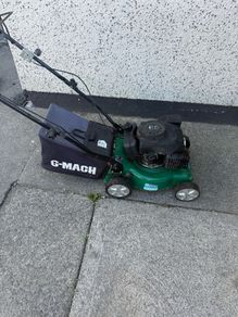 petrol lawnmower