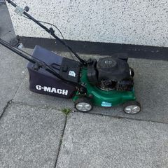 petrol lawnmower