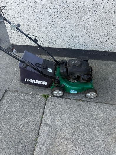 petrol lawnmower