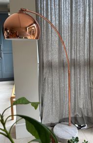 Bow Large Arc Overreach Floor Lamp by Made.com