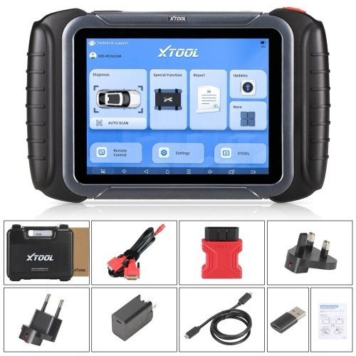 XTOOL D8S Bidirectional Diagnostic Scan Tool, 2024 Upgrade of D8, 38+ Services, Topology Mapping, ECU Coding/3-Year Update/All Systems Scanner/Crankshaft Relearn/CANFD/DoIP