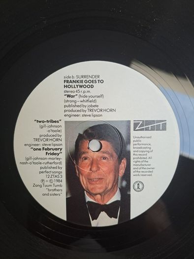 Frankie Goes to Hollywood Two tribes