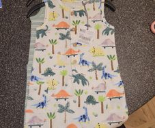 Brand new with tags sleeveless Baby romper 2 piece set