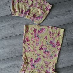 NEXT Girls Floral Pjs (Age 8) Like New (100% Cotton)