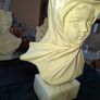Beautiful Old Bust of Mary by Prof. Bessi on a Marble Base, Postage Available or Collection is always welcome and Recommended in Rochfortbridge Westmeath Image 3