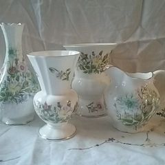 Three More Aynsley "Wild Tudor" Pieces