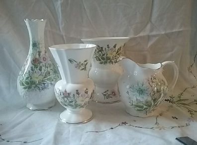 Three More Aynsley "Wild Tudor" Pieces