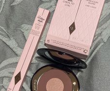 charlotte tilbury lip cheat pillow talk 2 medium and CHEEK TO CHIC in pillow talk Intense brand new