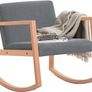 Rocking chair light grey FREE DELIVERY Image 3