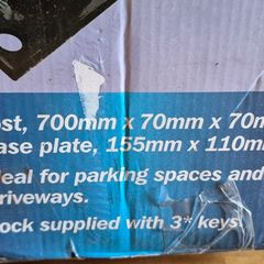 Parking Post Folding