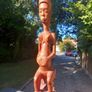 Tribal art, fertility female figure. D18 Vintage Image 5