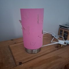 pink butterfly lamp