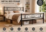 Double Bed Frame Metal