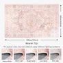160 x 230 cm, Washable Rug Bedroom, Boho Short Pile Dining Room, Oriental Rugs, Soft Non-Slip Rugs for Kitchen, Children's Room, Pink Image 2