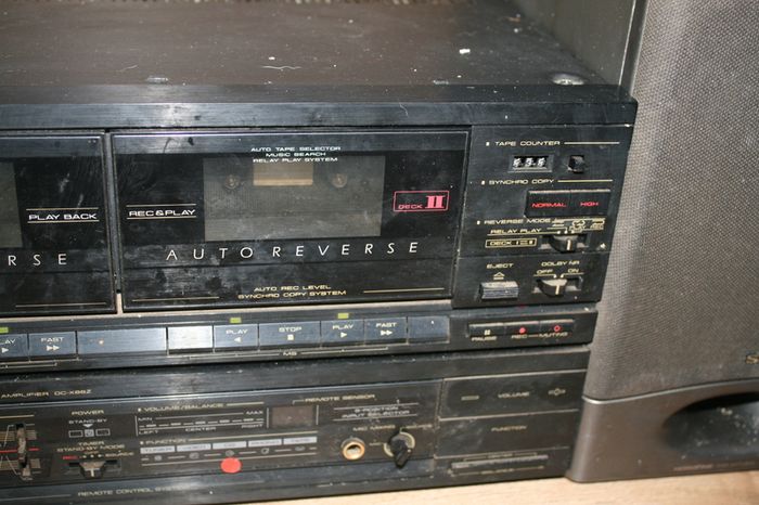Pioneer Dc-x88z Amplituner And Sharp Speakers (works)