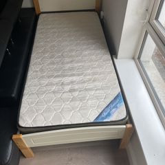 Single bed with mattress