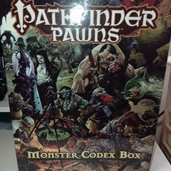 Pathfinder Rpg Pawns Monster Codex Box opened but Never Used Complete And Unpunched With sealed Bases