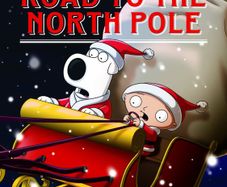 Family Guy, Road To The North Pole. Free Postage!