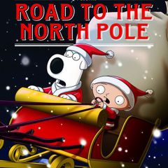 Family Guy, Road To The North Pole. Free Postage!